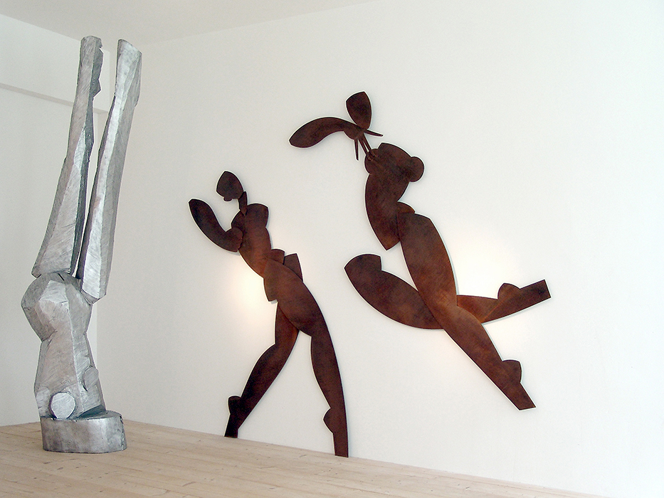 ein ganzes Jahr, Stahlrelief